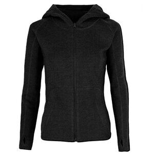 Triple Aught Design merino wool Artemis hoodie women's small charcoal grey